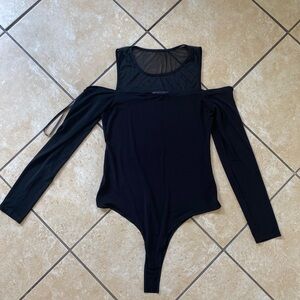 BCBG Cold shoulder body suit